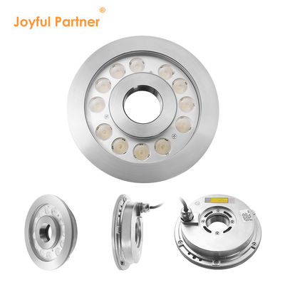 Światło fontannowe IP68 36W ze stali nierdzewnej 3 w 1 RGB Światło podwodne