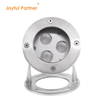 Światła podwodne 3W DC12V 24V RGB ze stali nierdzewnej 316SS wodoodporne z 2-letnią gwarancją