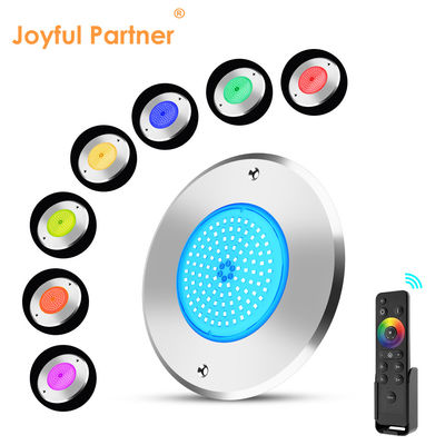 Światło basenowe LED DIA160MM*32MM AC12V 316 ze stali nierdzewnej z sterownikiem RGB