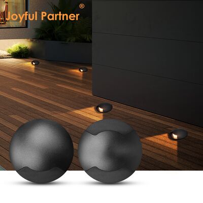 Lampa podziemna z widokiem z boku 12V-24V DC IP67 Obudowa aluminiowa DIA60MM Dwukierunkowa