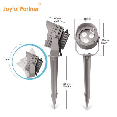 IP65 12V DC Dimming Decorative LED Spotlight Aluminium Outdoor Landscape Lamp