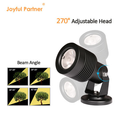 Zastosowalny kąt ogród na górę i w dół światło 6W 10W kwadratowe zewnętrzne oświetlenie gruntowe