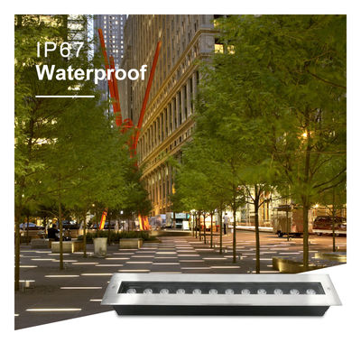 500mm LED Podłogowe światło 12W 24W Built Outdoor Wall Washer LED Lighting