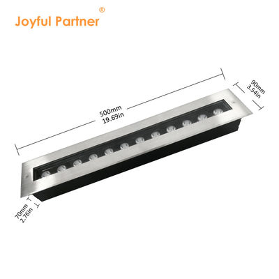 500mm LED Podłogowe światło 12W 24W Built Outdoor Wall Washer LED Lighting