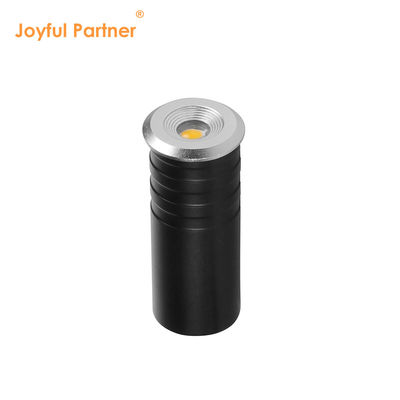 Światło schodowe LED Mini IP67 1W CREE XPE LED jednokolorowy 316# ze stali nierdzewnej z aluminiowym tylnym pudełkiem