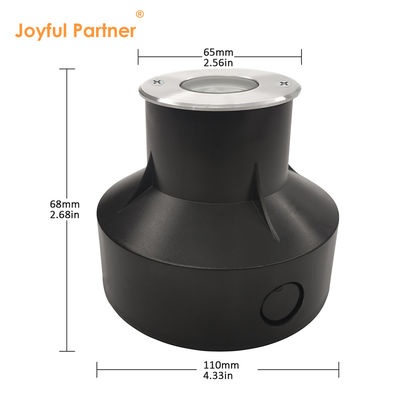 Oświetlenie w glebie 1W 2W 3000k Ciepłe białe IP67 Dobre rozpraszanie ciepła Aluminiowe ciało