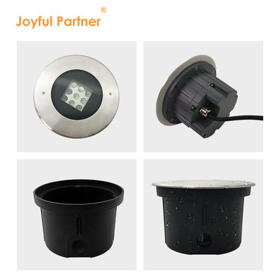 Wodoszczelny podłożny oświetlenie aluminiowe 3500K ciepły biały DIA162MM 2 lata gwarancji