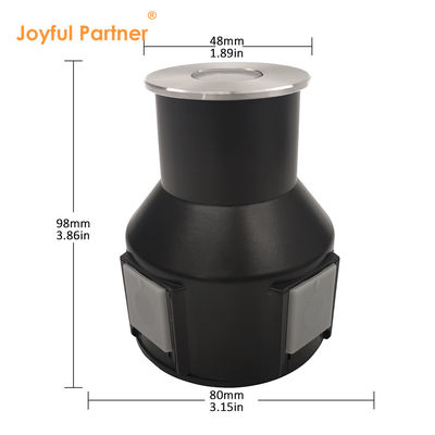 3W IP67 Światło okrągłego pokładu wgłąb 316 przednia pokrywa ze stali nierdzewnej DIA55MM DC24V