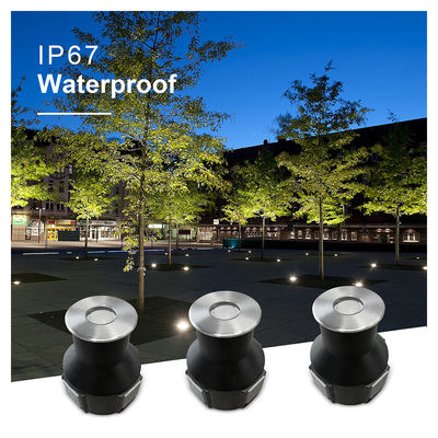 3W 3000K LED Inground Uplight Oświetlenie krajobrazu