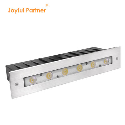 Podwodne światło liniowe ze stali nierdzewnej 316 DMX 512 RGB 12W DC24V Asymetryczna soczewka RGB3IN1