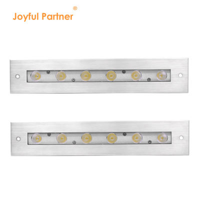 Podwodne światło liniowe ze stali nierdzewnej 316 DMX 512 RGB 12W DC24V Asymetryczna soczewka RGB3IN1