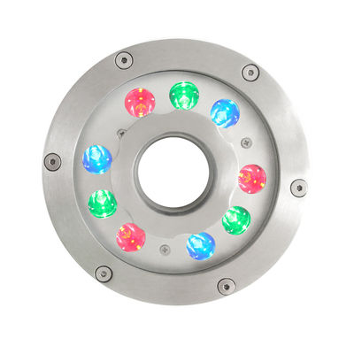 Światło basenowe 18W RGB LED DMX Control Waterproof IP68 Podwodne światło