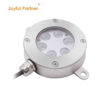 Podwodne światło fontann LED 6W RGB IP68 wodoodporne światło fontann 6*2W RGB 2R 2G 2B