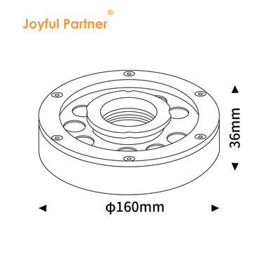 Podwodne światło fontannowe RGB LED SS316 IP68
