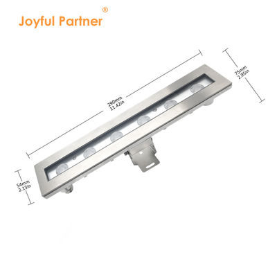 Reflektor LED podwodny IP68 6W 12W RGB3 w 1 o długości 290MM z mocowaniem