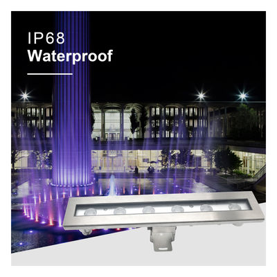 Reflektor LED podwodny IP68 6W 12W RGB3 w 1 o długości 290MM z mocowaniem