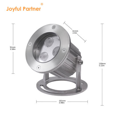 Lampy podwodne ze stali nierdzewnej 316L
