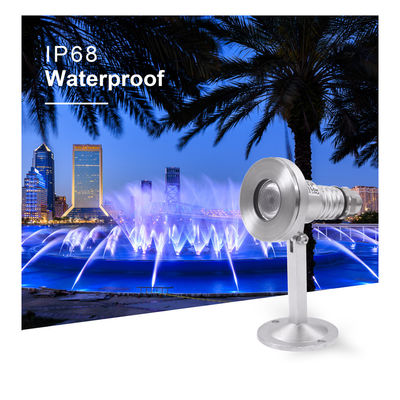 Wodoszczelne IP68 Światła basenu Rgb Dmx SS 316 Światło fontann LED