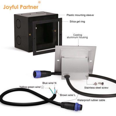 Ściana 2W Osram SMD LED Step Light IP65 Modern Design Aluminium Material For Corridor