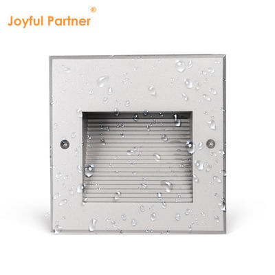 Wpuszczana lampa ścienna LED IP65 Wodoodporna Kwadratowa 12V 220V Napięcie Dostosowany Design Do Schodów