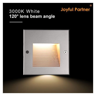 Wpuszczana lampa ścienna LED IP65 Wodoodporna Kwadratowa 12V 220V Napięcie Dostosowany Design Do Schodów
