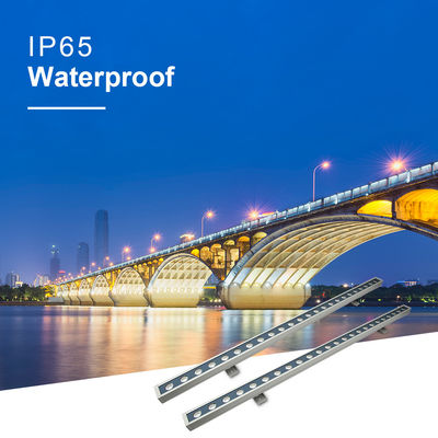 Liniowe światło LED do myjni ściennej 9W IP65 LED RGB Spot Lights For Building Decoration