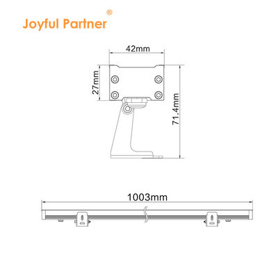 Liniowe światło LED do myjni ściennej 9W IP65 LED RGB Spot Lights For Building Decoration