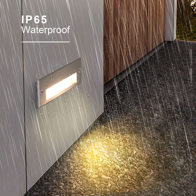 Światła LED prostokątne zakopane 220VAC 5W ciepłe białe światła LED