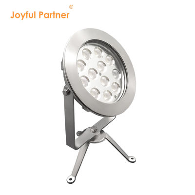 Reflektor LED podwodny IP68 12W 24W DMX Sterowanie 316SS RGBW 12/24VDC Trwały do Ogrodów/Hoteli/Basenów