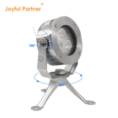 Wysokiej jakości sterowanie DC24V 304 ze stali nierdzewnej DMX512 RGBW IP68 12w LED podwodne światło