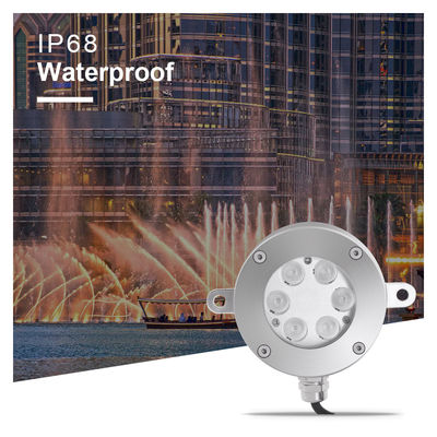 OEM ODM DMX Control RGB LED Podwodne światło IP68 wodoodporne 100 lm/w