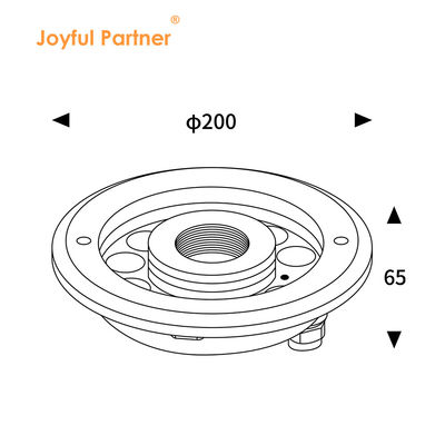 Światło fontannowe podwodne LED ze stali nierdzewnej IP68 DC24V Certyfikowane CE
