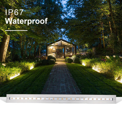 Światło liniowe IP68 zewnętrzne wodoodporne ze stali nierdzewnej DMX512 RGB+3000k Światło podwodne