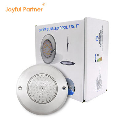 Oświetlenie basenowe o odporności na kwas DC7.5mm Slim DC 12V Beam Angle 120 Deg 3000K 316 Stal nierdzewna PAR56
