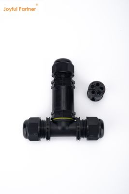 3 kanały 3 bieguny IP68 wodoodporny kabel łącznik zewnętrzny łącznik kablowy 3 szpilki
