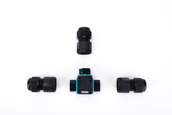 Szybka instalacja IP68 Wodoodporne plastikowe 2/3-pinowe żeńskie okrągłe złącze elektryczne