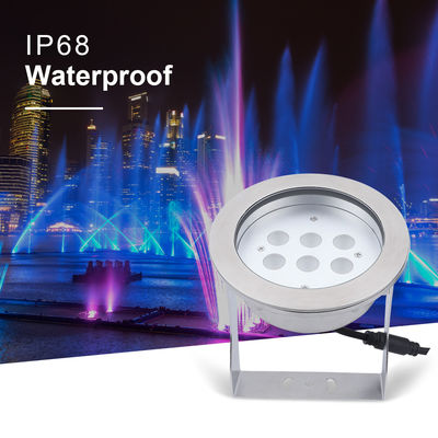 6W 12W Podwodne światło basenu 316L ze stali nierdzewnej IP68 podwodne światła LED