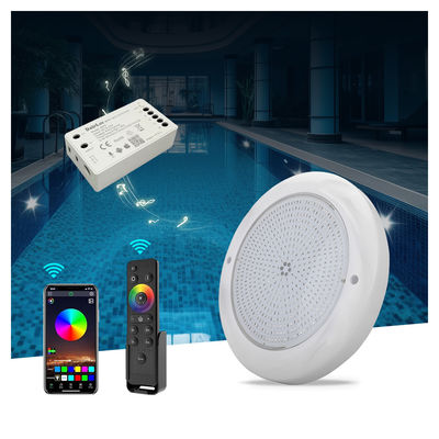 Światła basenowe podwodne Światła kąpielowe RGB 230mm 18W Nawierzchnia IP68 DC12V 3000K