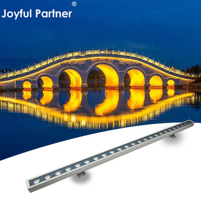 Zewnętrzne IP67 Dia Cast Aluminium Shell Liniowe sterowanie wgłębione LED Światła do myjników ściennych dla hoteli komercyjnych