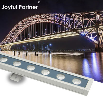 Światło do pralki ściennej IP65 Aluminiowa powłoka Zmieniające wodoodporne światło liniowe dmx 512