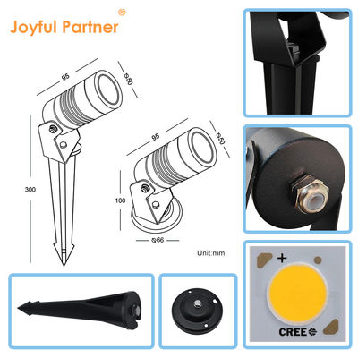 IP65 Aluminium LED Spike Light Lampa ogrodowa dla drzew trawnych