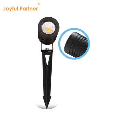 14W LED IP65 Ścieżka krajobrazowa Lampa trawnikowa regulowana zewnętrzna