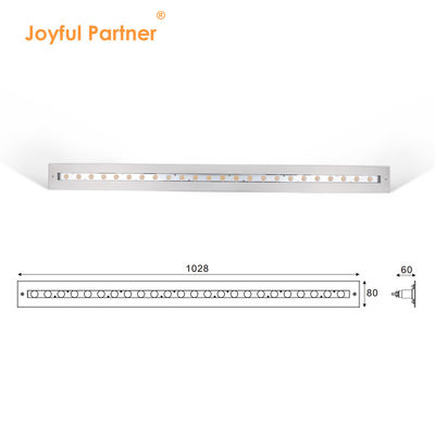 Podwodna liniowa lampa basenowa IP68 48W RGB ze stali nierdzewnej 316