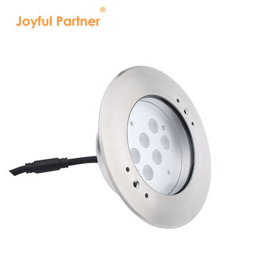 Nowe urządzenie IP68 wodoodporne ze stali nierdzewnej 316L podwodne lampy basenowe wstawione 6W białe lampy podwodne LED