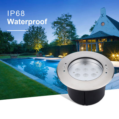 Nowe urządzenie IP68 wodoodporne ze stali nierdzewnej 316L podwodne lampy basenowe wstawione 6W białe lampy podwodne LED