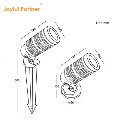 Nowoczesne ogrodne reflektory LED Spot Spike Light Outdoor Tree Landscape Light wodoodporne reflektory LED Spot LED