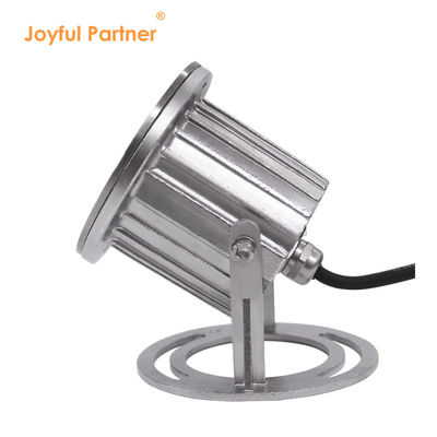 Oświetlenie LED podwodne IP68 ze stali nierdzewnej 316 3x2W do stawu z podstawą montażową