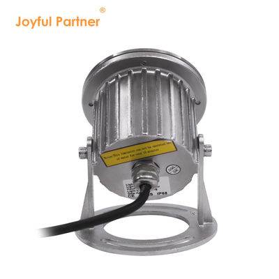 Oświetlenie LED podwodne IP68 ze stali nierdzewnej 316 3x2W do stawu z podstawą montażową