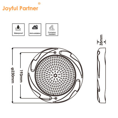 wodoodporny IP68 12V Par56 żywica epoksydowa ciepła biała wysokiej jakości inteligentny SMD LED zewnętrzne światła zmieniające kolor
