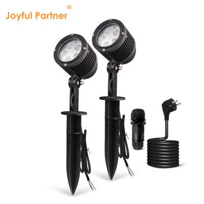 5W zewnętrzne mieszkanie powłoki proszkowej Led jednokolorowy szpic plastikowy DC24V ogród krajobrazowy reflektory dla drzew